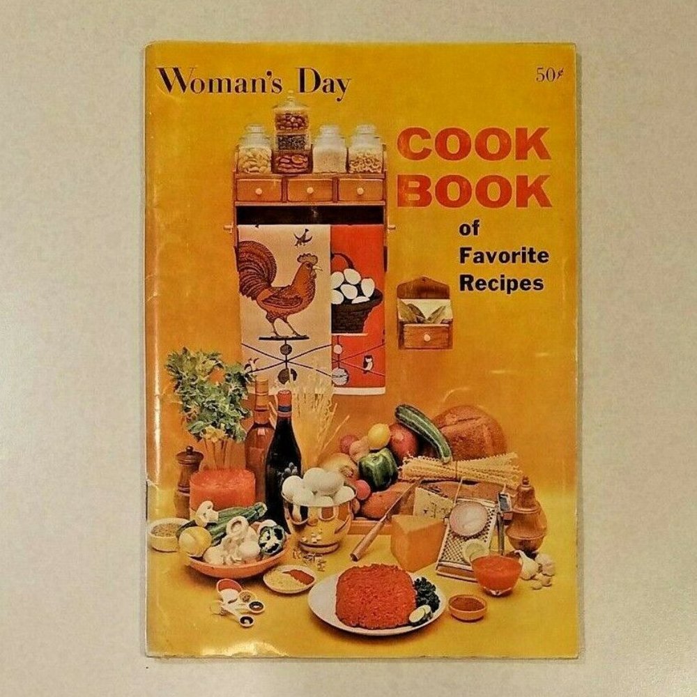 1958 Vintage Woman's Day Cookbook of Favorite Recipes